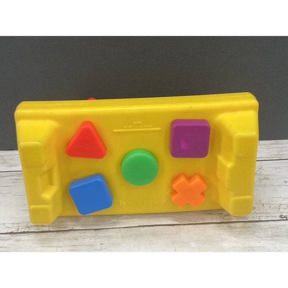 1986 Fisher Price Tap N Turn Bench Baby Toddler Developmental Toy Set NO HAMMER - Picture 8 of 10